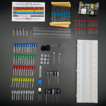 Carica l'immagine nel visualizzatore di Gallery, Starter kit di elettronica medio