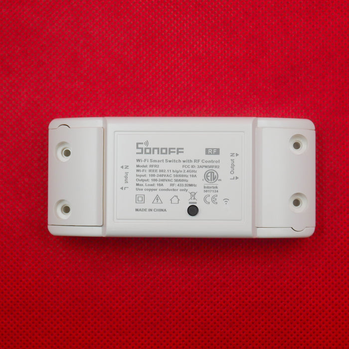 SONOFF RFR2 Wifi e RF 433Mhz